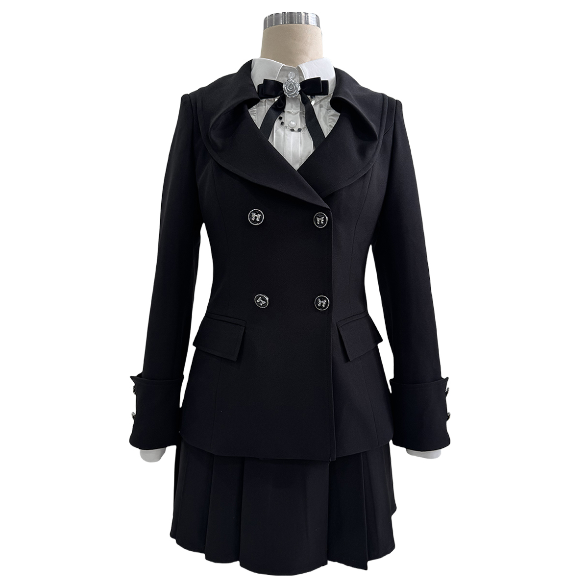 HOLOUN Love and Deepspace Game Server Master Meets Qimeng Cosplay Costume Uniforms Suit Skirt Shirt Cos Convention Daily Wear