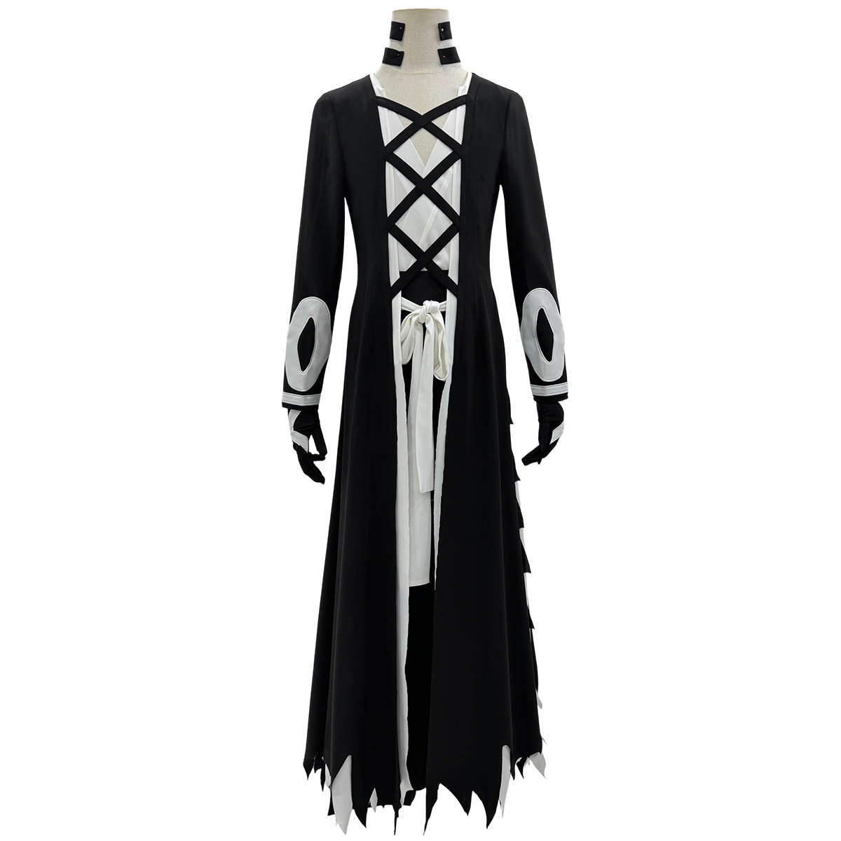 Pre-sale HOLOUN Blea Anime Kurosaki Ichigo Cosplay Costume Haori Vest Pants Black White Cos Convention Unisex Halloween Christmas