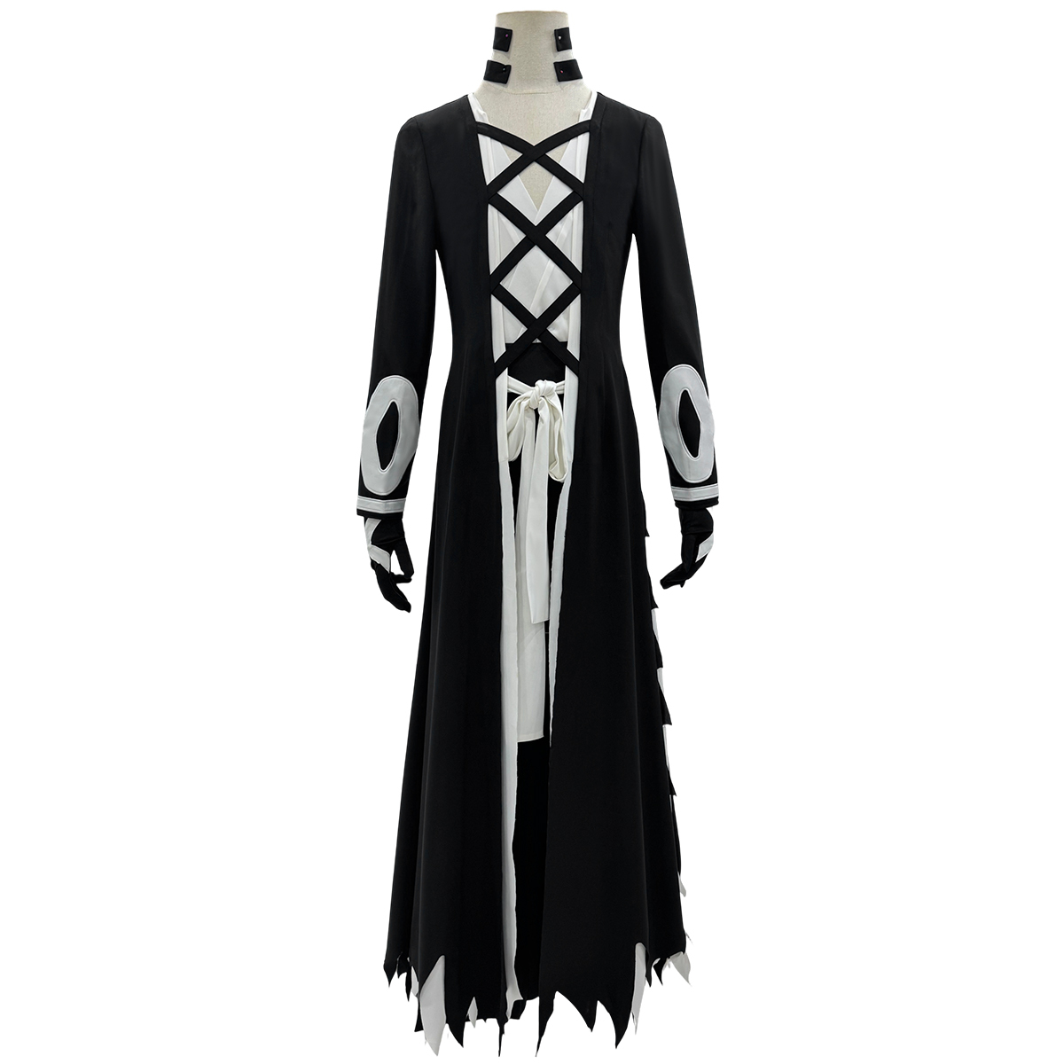 Pre-sale HOLOUN Blea Anime Kurosaki Ichigo Cosplay Costume Haori Vest Pants Black White Cos Convention Unisex Halloween Christmas