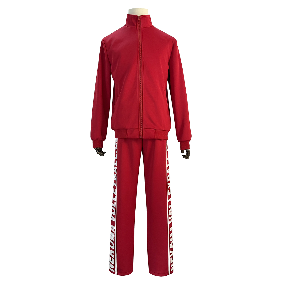 HOLOUN Anime Nekoma High School Uniform Kuroo Tetsuro Kozumekenma Cosplay Costume Embroidery Full-zip Daily Tracksuit Sportwear