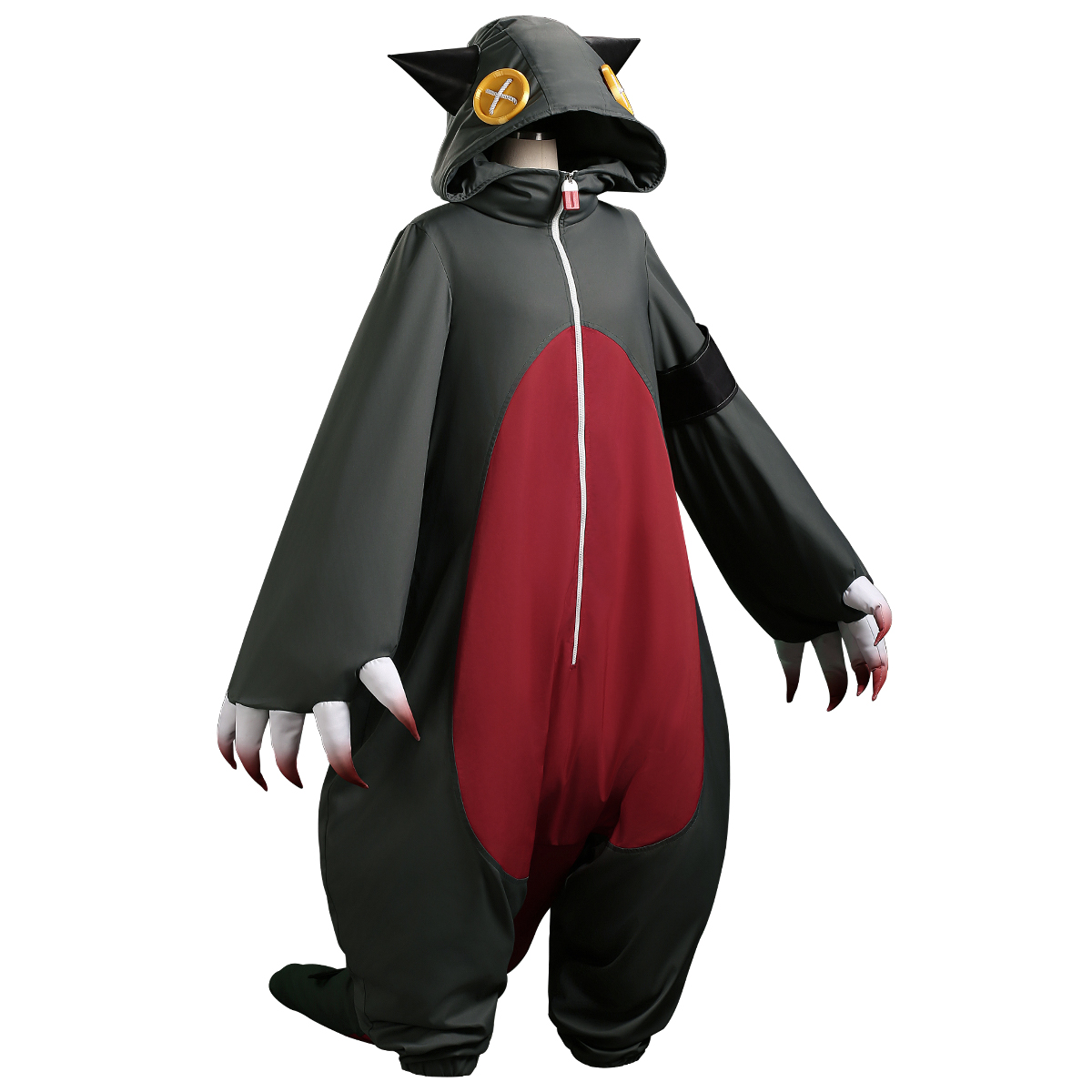 HOLOUN Gachiakuta Anime Guita Onesie Cosplay Costume Embroidery Dinosaur Pajama Outfit Convention Halloween Christmas