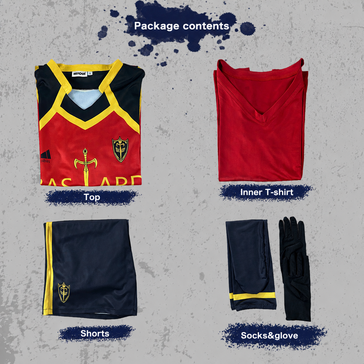 Pre-Sale HOLOUN Ness Kaiser Isagi Anime Cosplay Costume Bastard Munchen Embroidery Football Jersey Uniform Halloween Convention Christmas