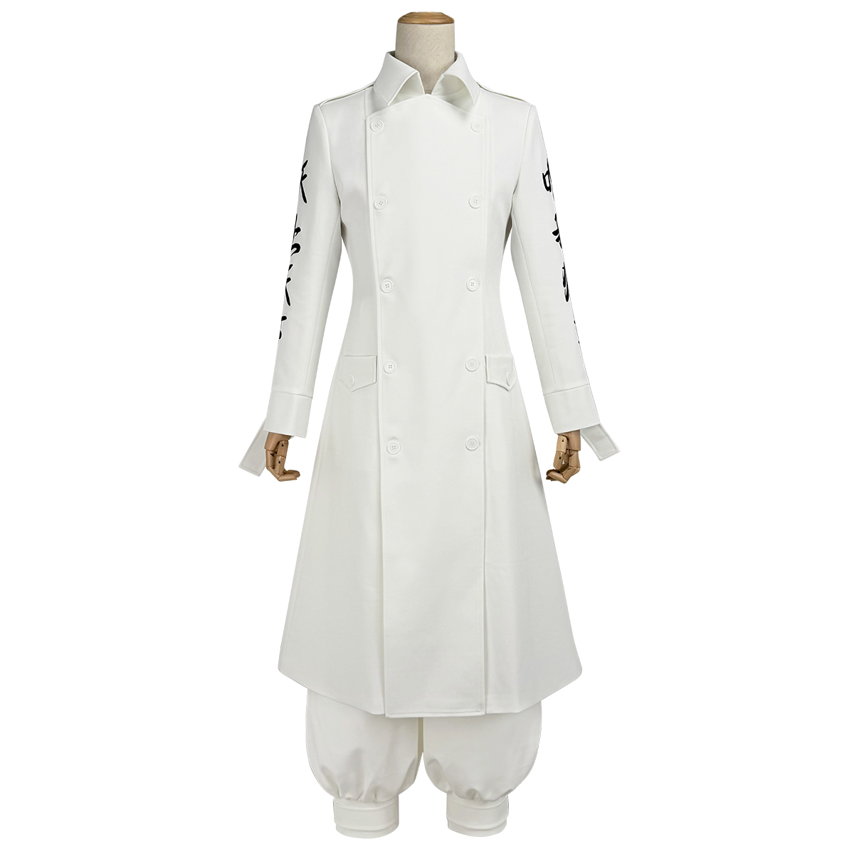 Pre-sale HOLOUN Manjiro Sano Mikey Cosplay Costume Kanto Manji Gang Anime Halloween Convention Party Upgraded Embroidery Coat Pants