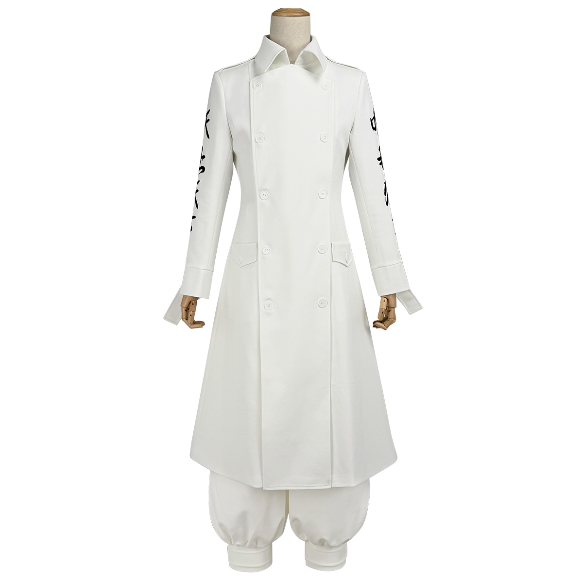 Pre-sale HOLOUN Manjiro Sano Mikey Cosplay Costume Kanto Manji Gang Anime Halloween Convention Party Upgraded Embroidery Coat Pants