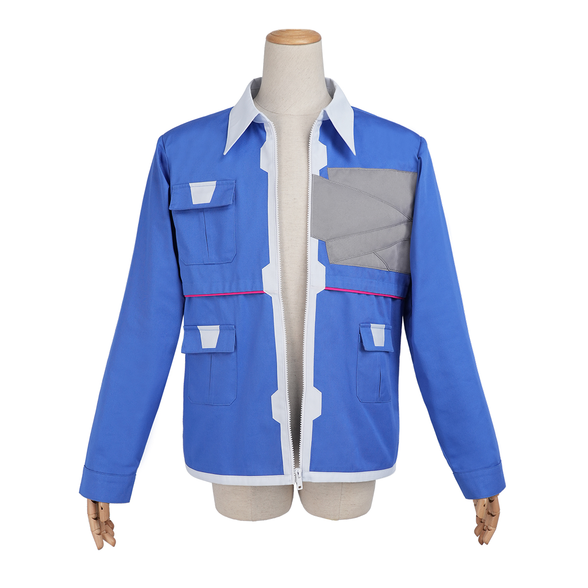 Pre-sale HOLOUN D Cosplay Costume Game Convention Halloween Christmas Party Daily Wear Blue Jacket