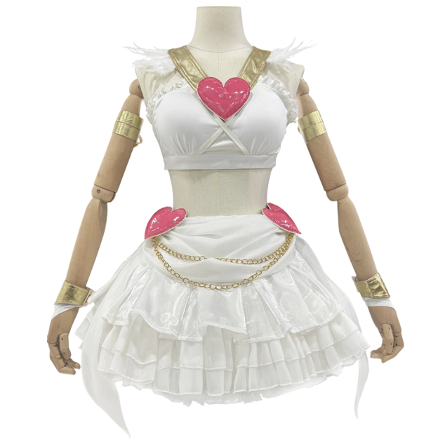HOLOUN Stocking Panty Anime Panty Anarchy Cosplay Costume Wig Top Skirt  Cos Convention Daily Wear Halloween