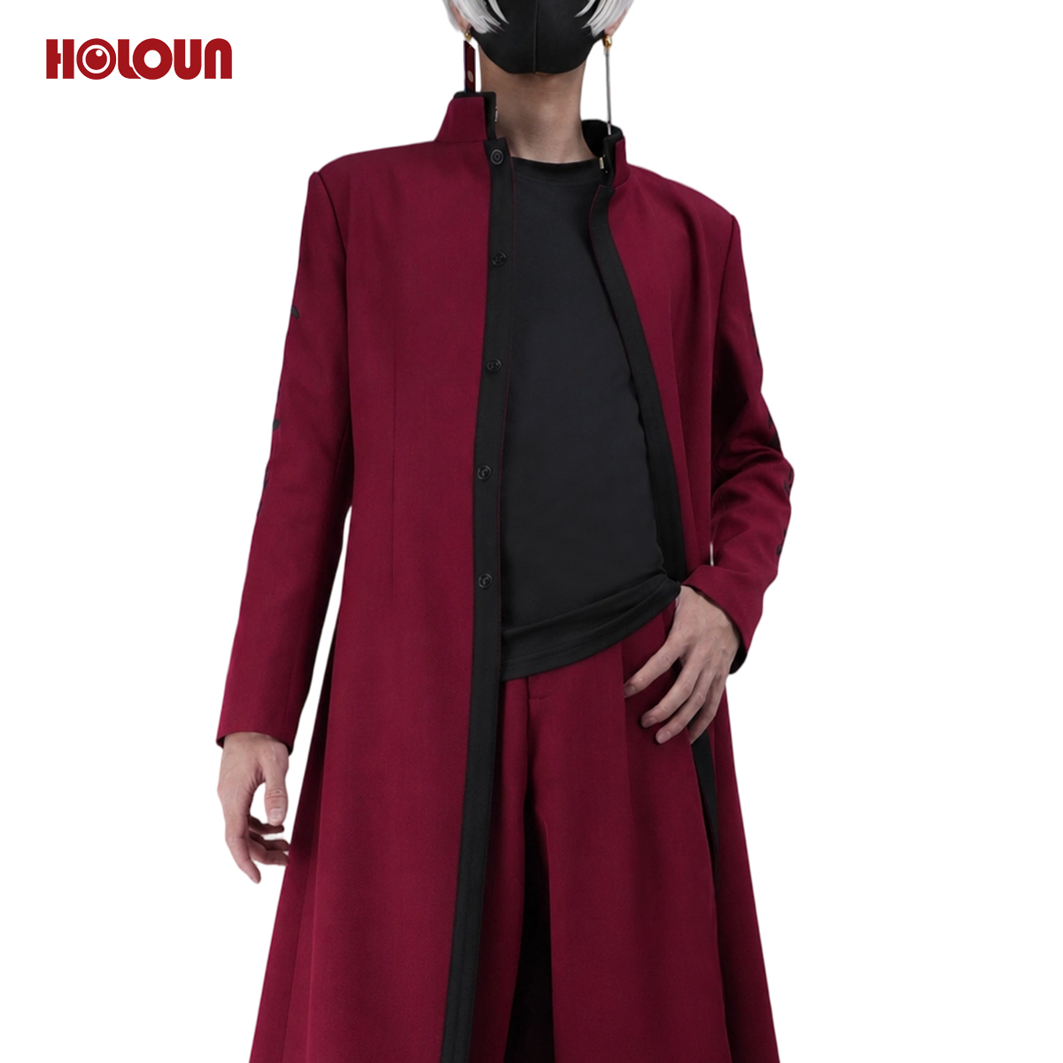 HOLOUN Tokyo Anime Cosplay Costume Izana Kurokawa President of Tenjiku Embroidery Style 3PCS Sets Jacket Dress Up Halloween New