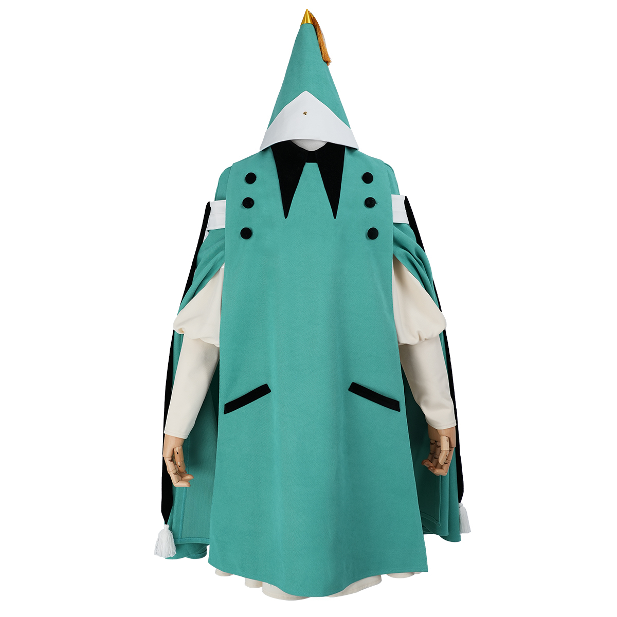 HOLOUN Witch Hat Atelier Anime Coco Cosplay Costume Convention Halloween Christmas Carnival Party Cloak Dress Hat Belt Outfit