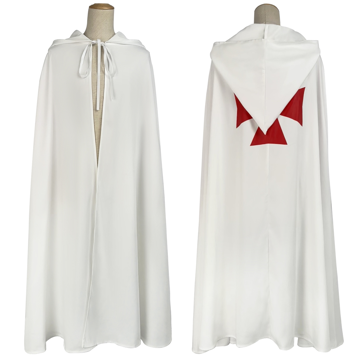 Pre-sale HOLOUN Medieval Knights Templar Cosplay Costume Halloween Convention Christmas Cape Top Belt