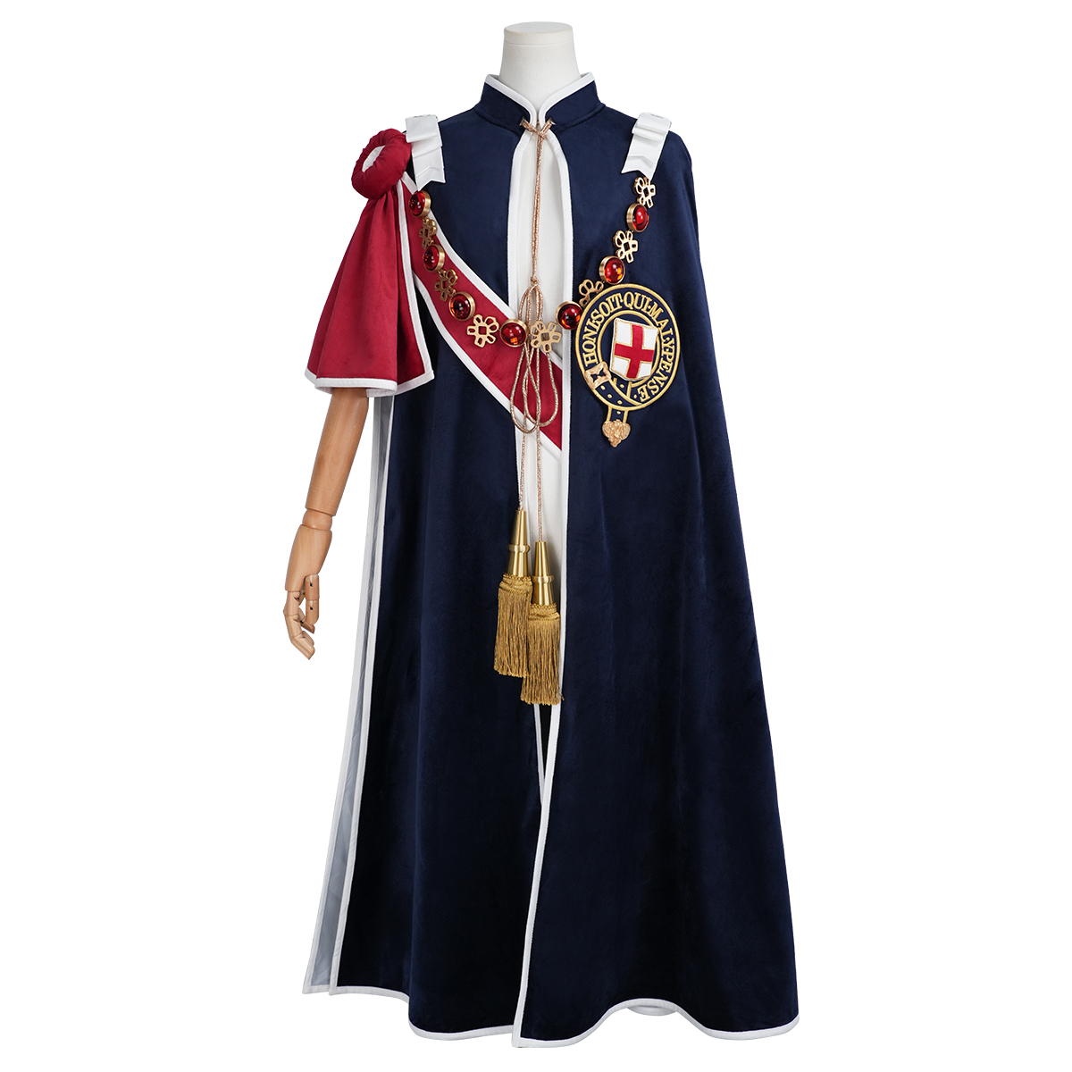 Pre-sale HOLOUN Ciel Phantomhive Anime Investiture Ceremony Cosplay Costume Convention Halloween Christmas Embroidery Cloak Coat