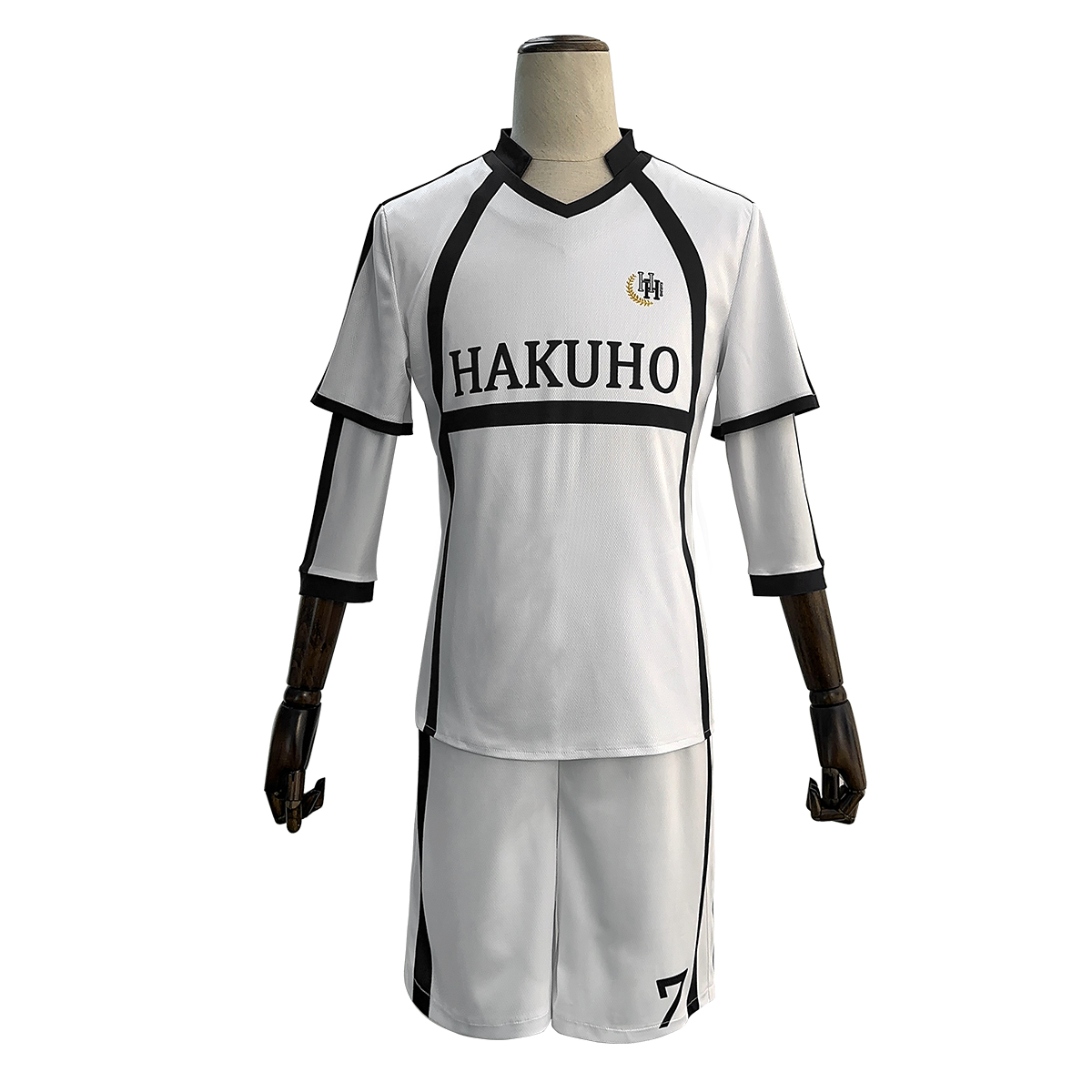 HOLOUN Anime NAGI NO.7 Cosplay Costume Jersey Wig Rose Net Football Soccer Uniform Daily Sport Wearing