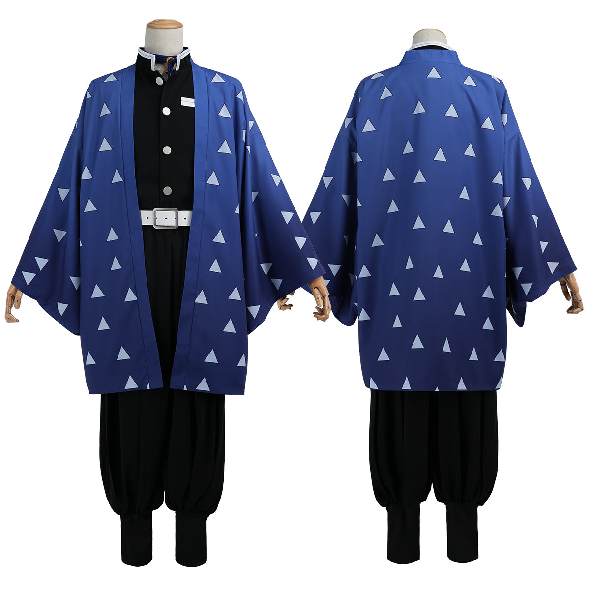 HOLOUN Kaigaku Anime Cosplay Costume Convention Halloween Christmas Haori Embroidery Top Pants