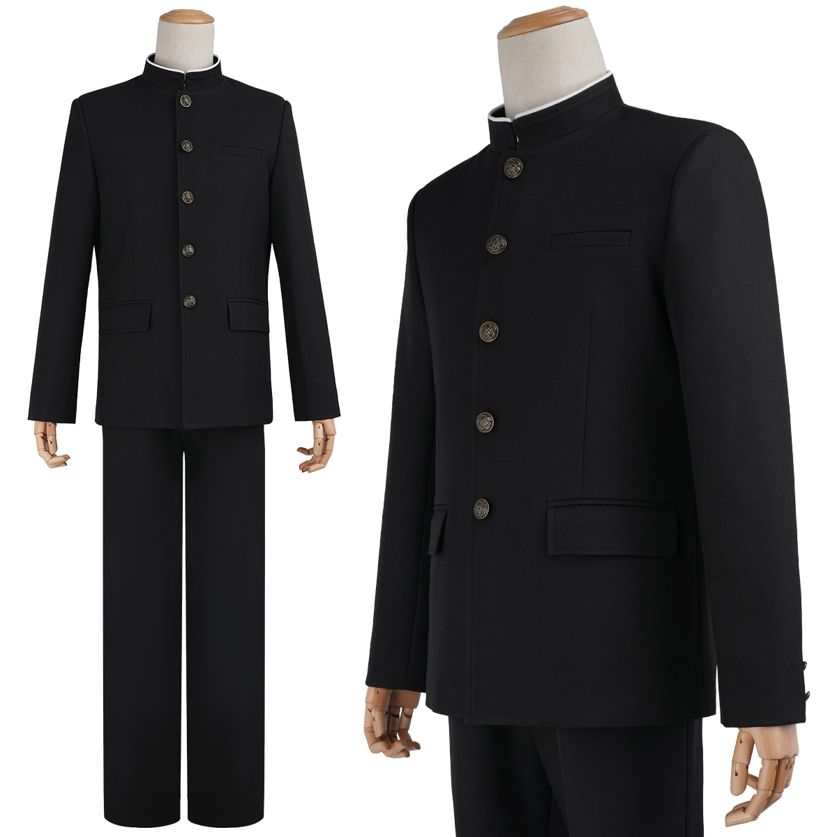 Pre-sale HOLOUN Anime Japanese School Uniform Cosplay Costume Daily Wear Halloween Christmas Convention Coat Pants