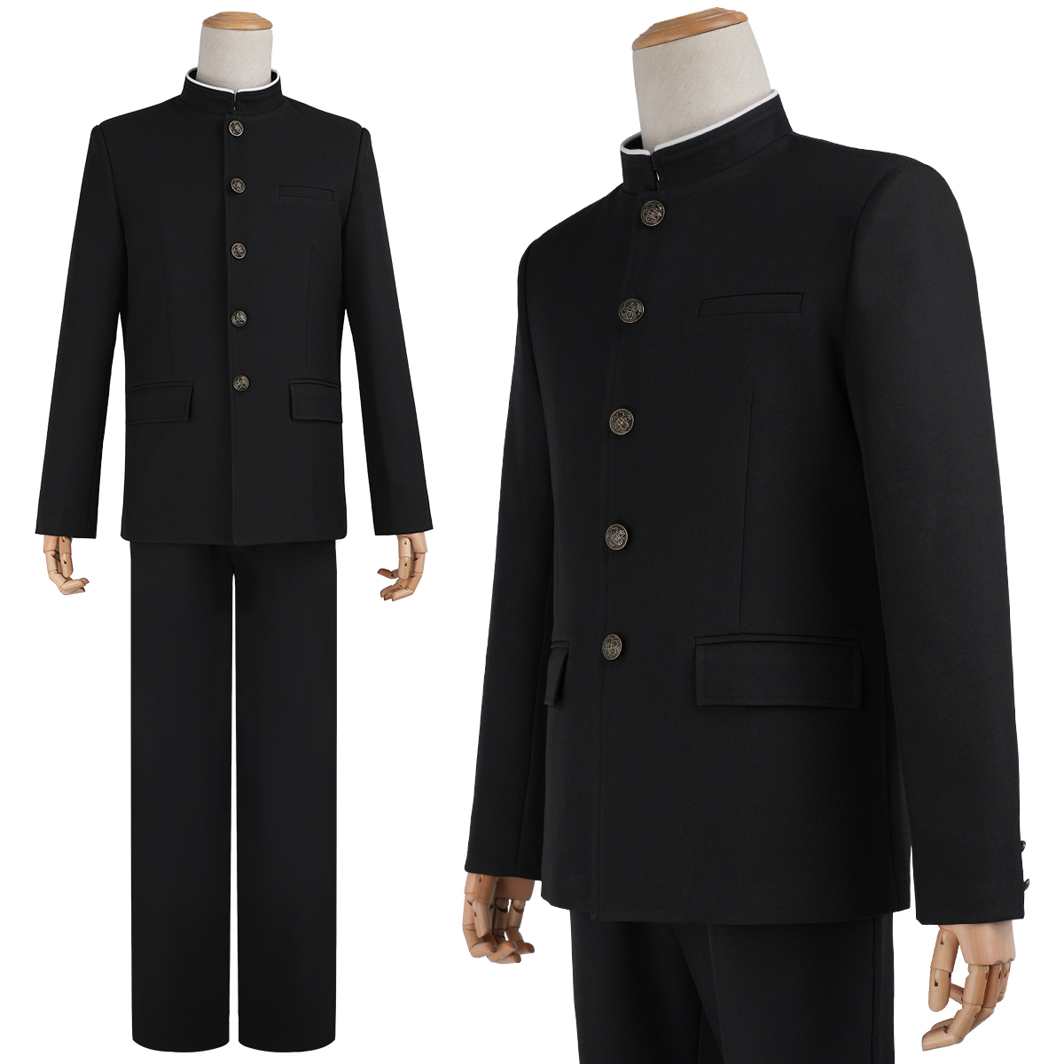 Pre-sale HOLOUN Anime Japanese School Uniform Cosplay Costume Daily Wear Halloween Christmas Convention Coat Pants