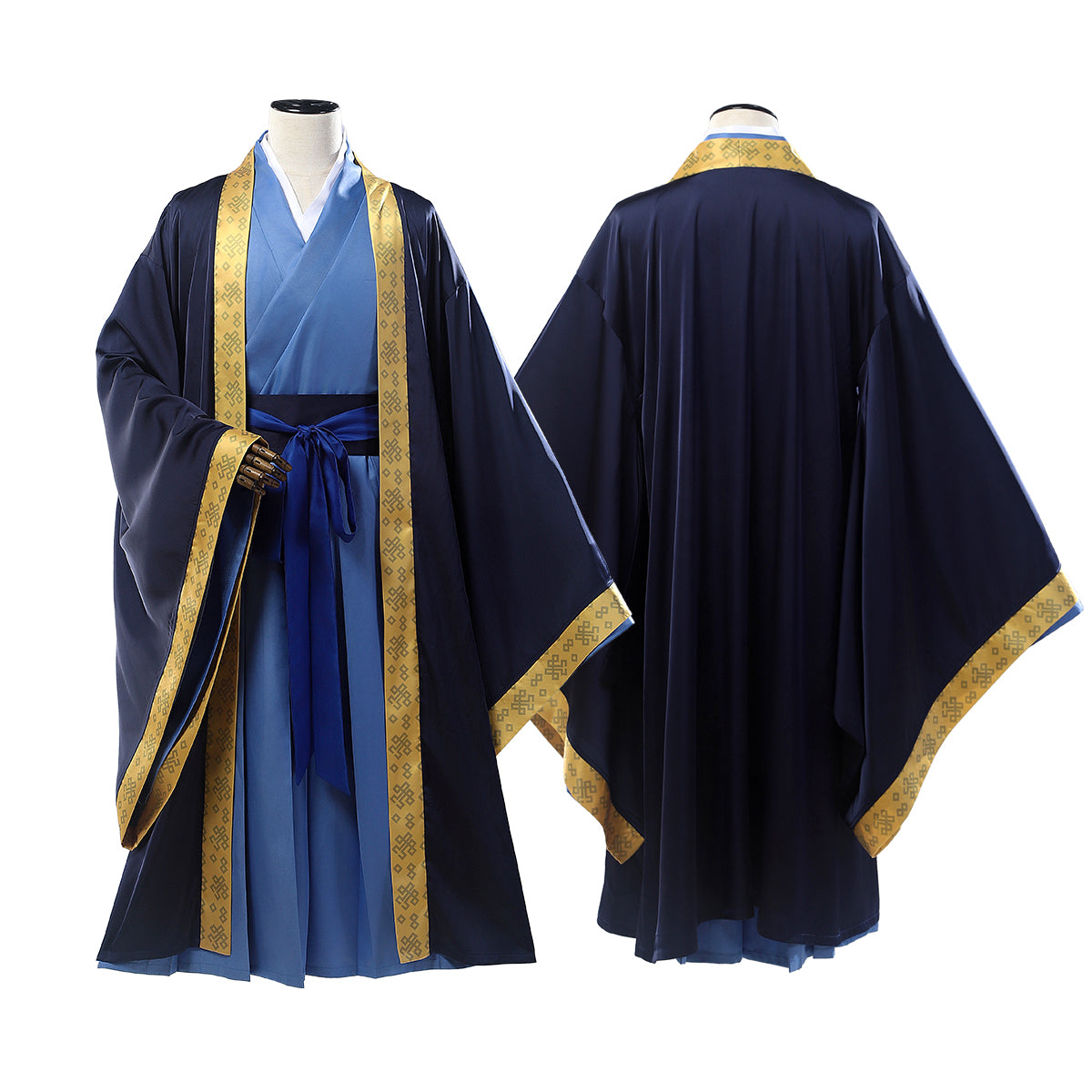 HOLOUN The Apothecary Anime Jinshi Cosplay Costume Cos Convention Hanfu Blue Robe Halloween Christmas Gift