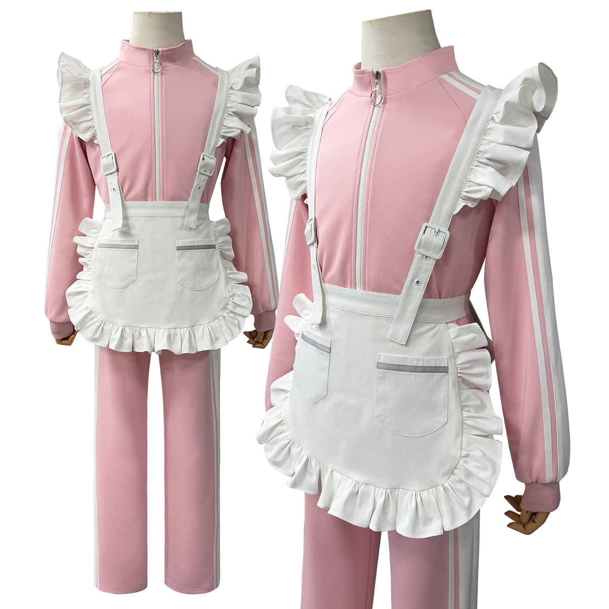 HOLOUN Himeru Kohaku Cosplay Costume Ensemble Stars Game Jersey Maid Set Halloween Christmas Convention Daily Wear Party Outfit