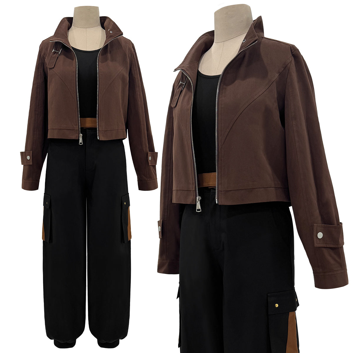 HOLOUN Xiao Hei Anime Luye Cosplay Costume Uniform Coffee Jacket Black Pants Animation Convention Halloween Christmas Daily Wear