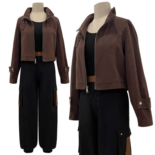 HOLOUN Xiao Hei Anime Luye Cosplay Costume Uniform Coffee Jacket Black Pants Animation Convention Halloween Christmas Daily Wear