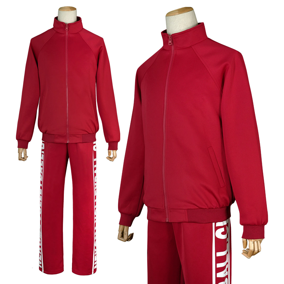 HOLOUN Anime Nekoma High School Uniform Kuroo Tetsuro Kozumekenma Cosplay Costume Embroidery Full-zip Daily Tracksuit Sportwear