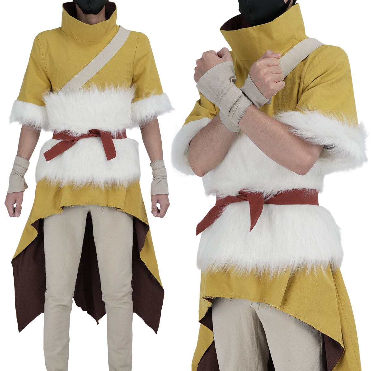 HOLOUN STONE Anime Saionji Ukyo Cosplay Costume Pants Hat Animation Convention 2025 Halloween Christmas Gift