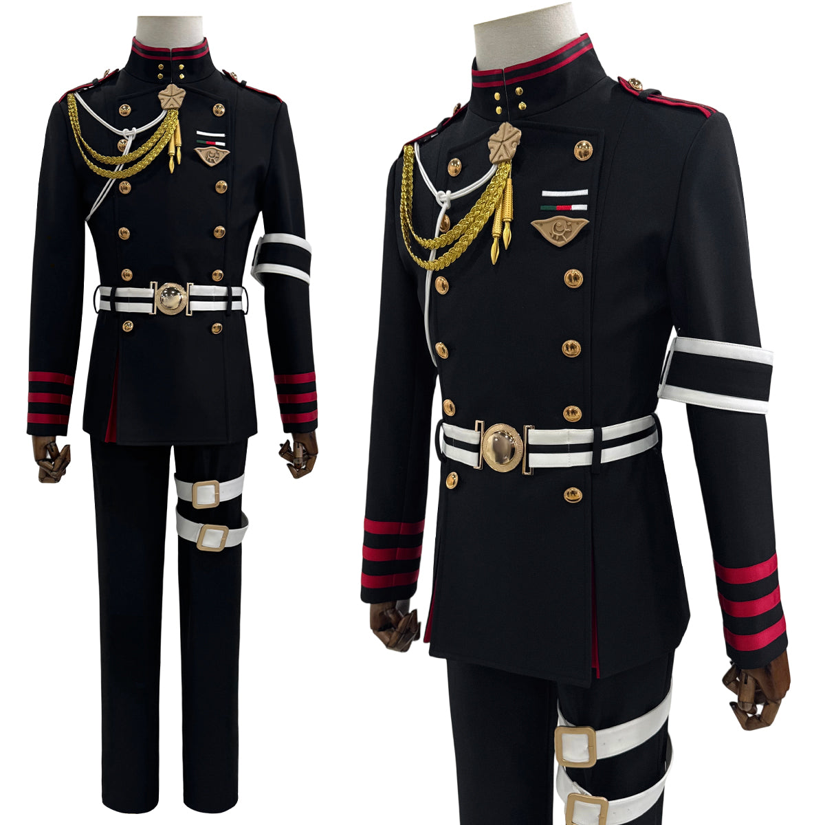 HOLOUN Seraph Of The End Anime Guren Ichinose Cosplay Costume Coat Pants Belt Uniform Halloween Christmas Convention