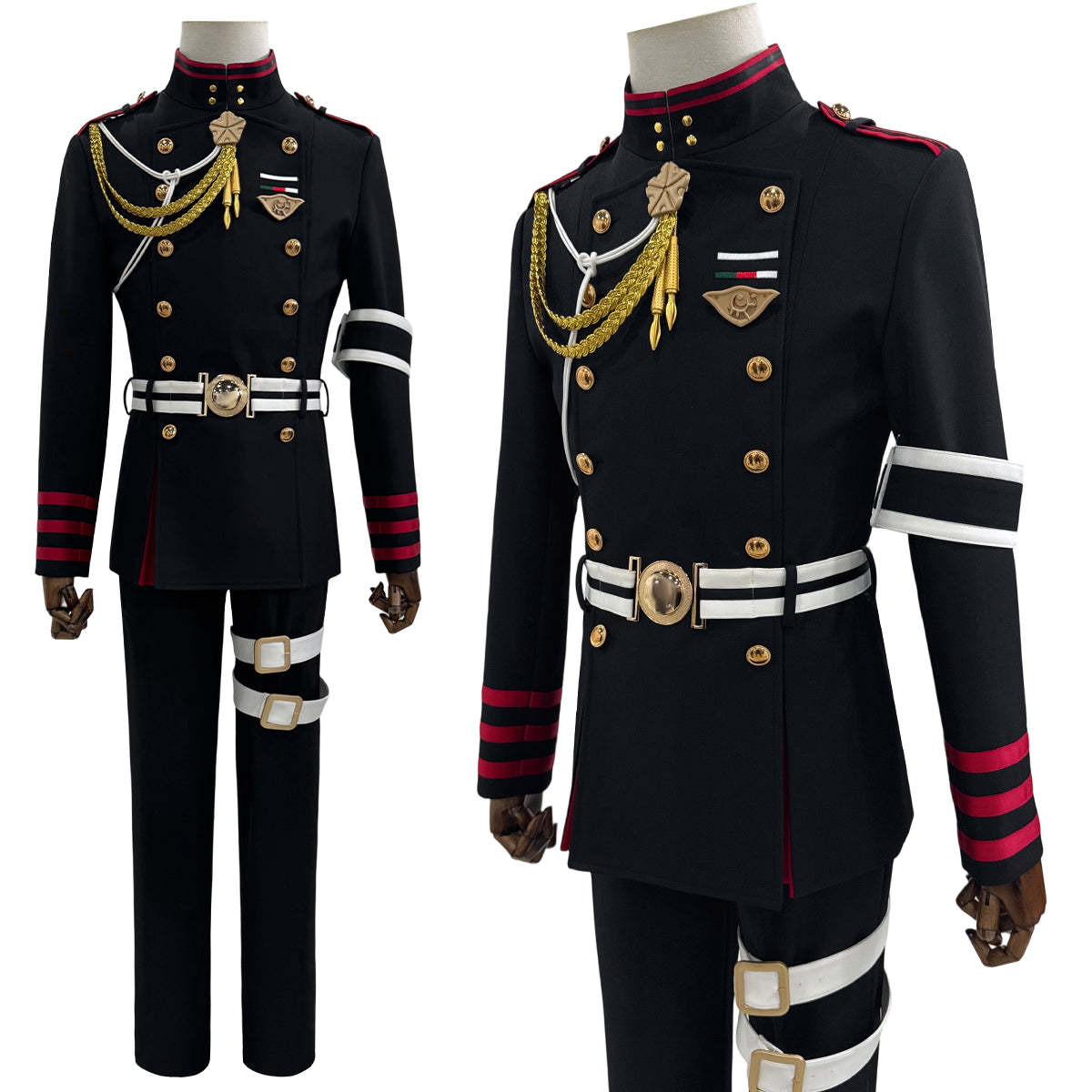 HOLOUN Seraph Of The End Anime Guren Ichinose Cosplay Costume Coat Pants Belt Uniform Halloween Christmas Convention