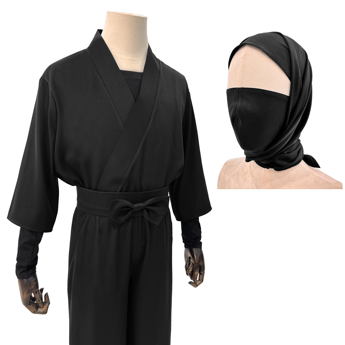 HOLOUN Nintama Rantaro Anime Ninja costume Adult Version 5 Colors Black Purple Green Blue Light Green Cos Convention Halloween