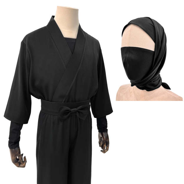 HOLOUN Nintama Rantaro Anime Ninja costume Adult Version 5 Colors Black Purple Green Blue Light Green Cos Convention Halloween