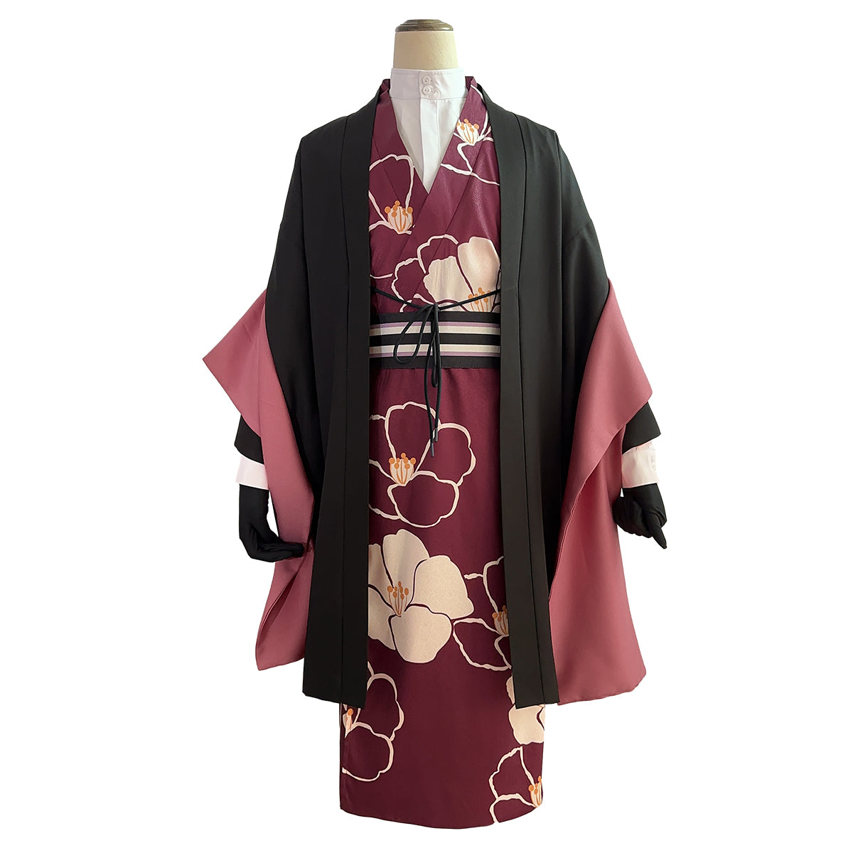 HOLOUN Anime Chigiri Cosplay Costume Wig Kimono Outfit Halloween
