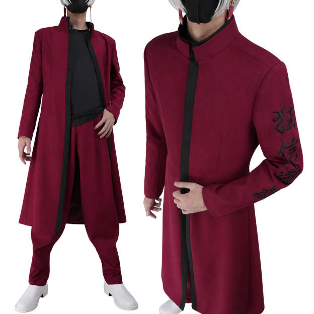 HOLOUN Tokyo Anime Izana Kurokawa Cosplay Costume Upgraded Embroidered Coat Pants Ear Clips Convention Halloween Christmas Party