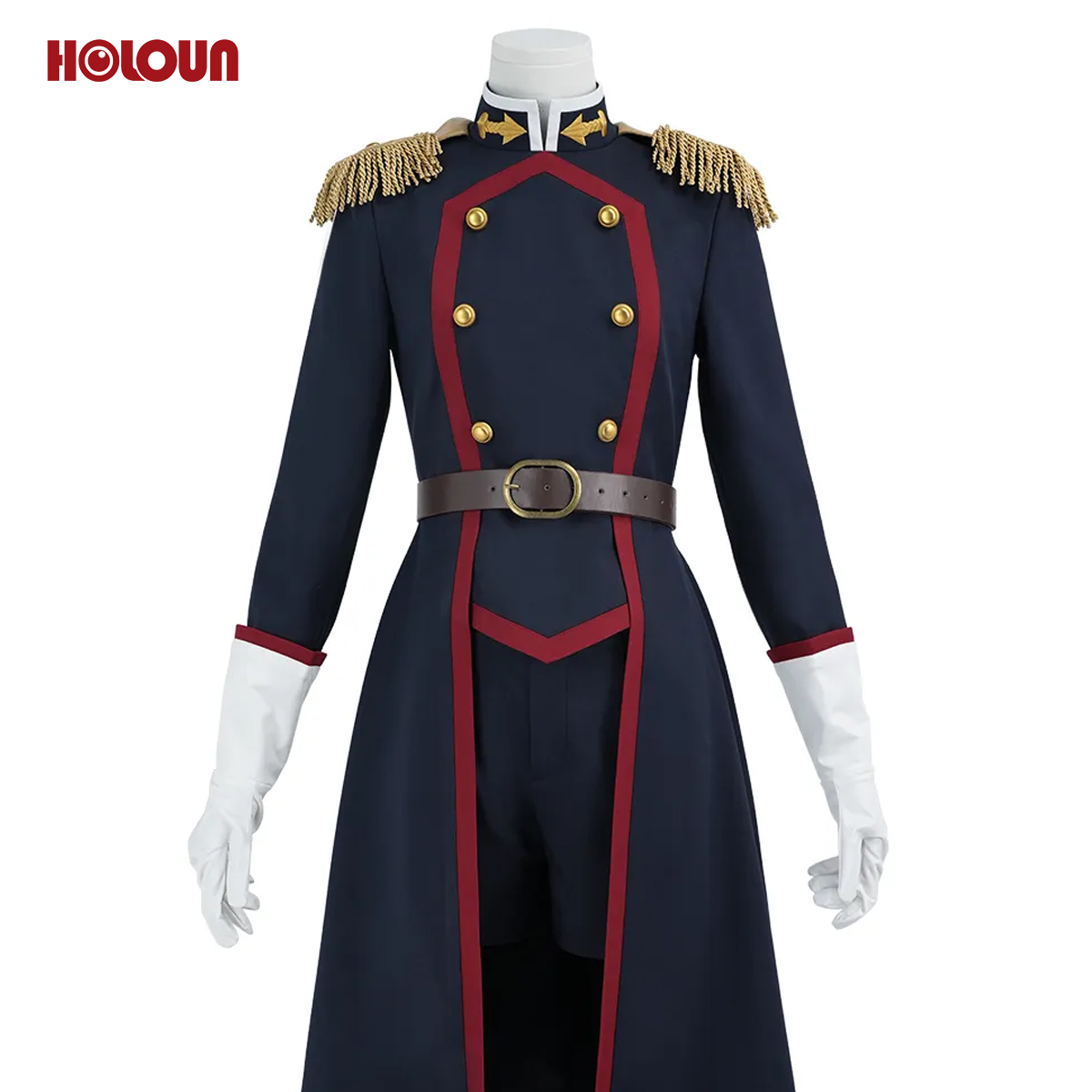 HOLOUN Chained Soldier‌ Anime lzumo Tenka Cosplay Costume Coat Pants Gloves Convention Halloween Christmas Gift