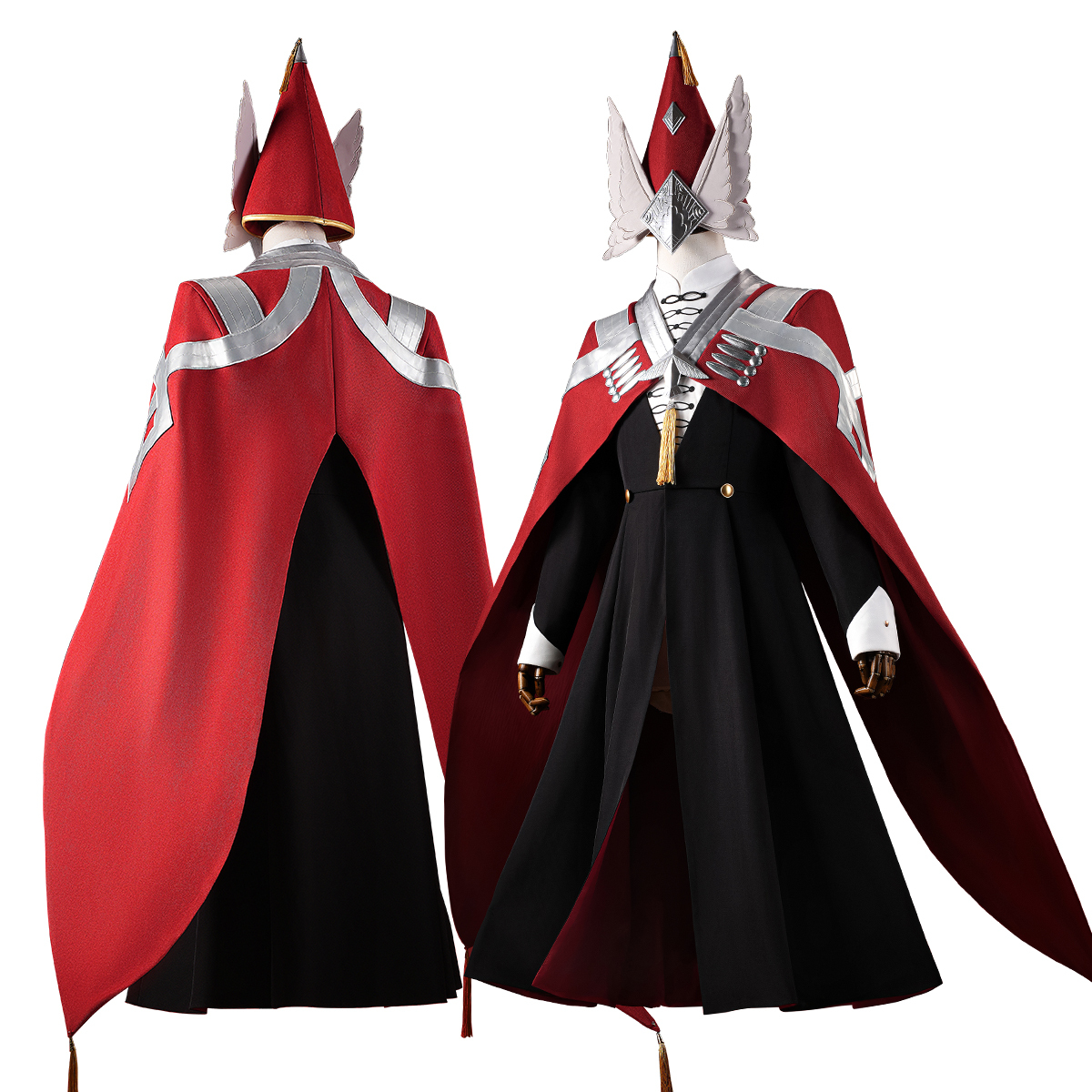 Pre-sale HOLOUN HOLOUN Easthies Knights Moralis Cosplay Costume Witch Hat Atelier Anime Convention Halloween Christmas Party Cloak Top Hat