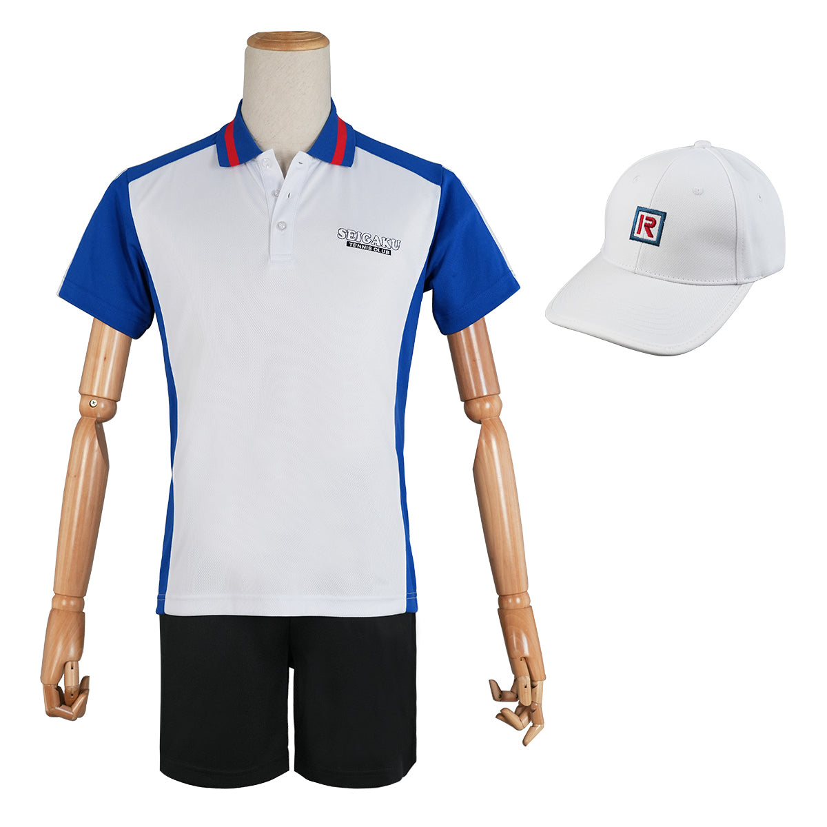 HOLOUN Tennis Anime Ryoma Echizen Tezuka Cosplay Costume Embroidery Jerseys Seigaku Tennis Club Tracksuit Hat