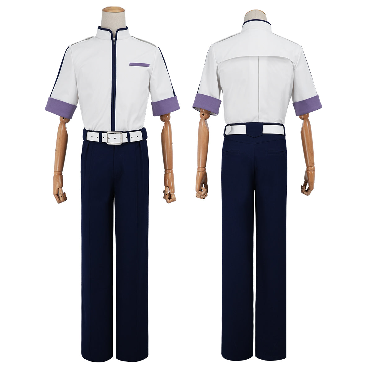 HOLOUN Hikaru no Go Anime Toya Akira Cosplay Costume Convention Halloween Christmas Jacket Pants Belt Unisex
