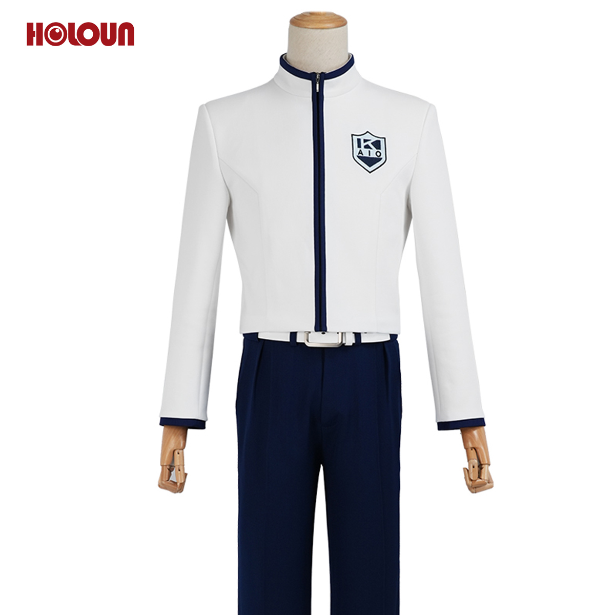 HOLOUN Hikaru no Go Anime Toya Akira Cosplay Costume Convention Halloween Christmas Jacket Pants Belt Unisex