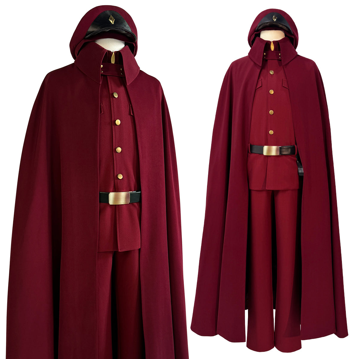 HOLOUN Bungo Anime Suehiro Tetchou Okura Teruko Jouno Saigiku Cosplay Costume Wig Oversize Lining Cloak Jacket Pants Halloween