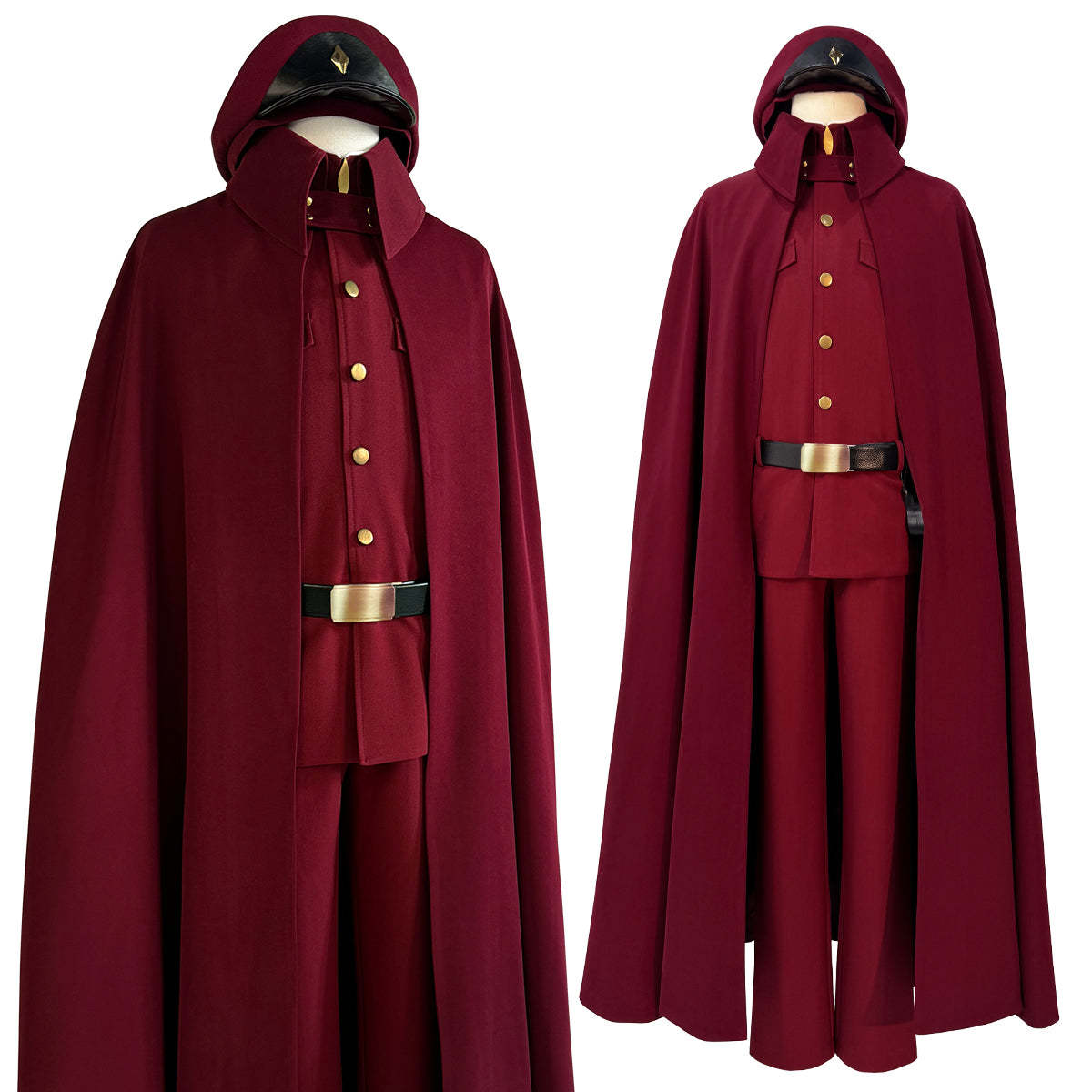 HOLOUN Bungo Anime Suehiro Tetchou Okura Teruko Jouno Saigiku Cosplay Costume Wig Oversize Lining Cloak Jacket Pants Halloween