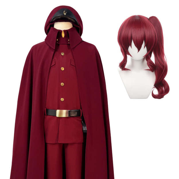 HOLOUN Bungo Anime Suehiro Tetchou Okura Teruko Jouno Saigiku Cosplay Costume Wig Oversize Lining Cloak Jacket Pants Halloween