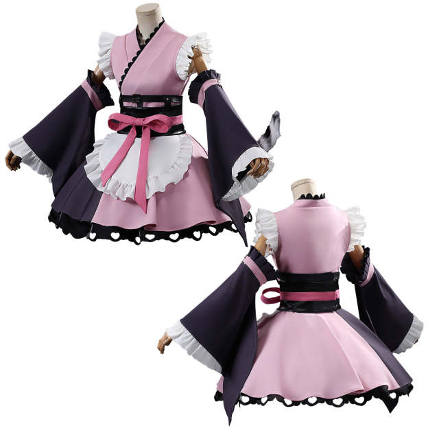 HOLOUN Cosmic Princess Kaguya Anime Komazawa Noi Cosplay Costume Skirt Tail Ears Horn Convention Halloween Christmas