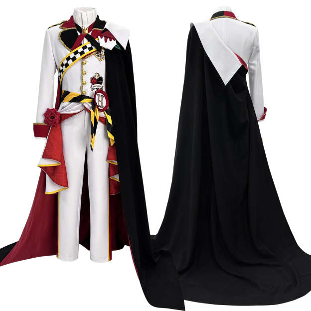 HOLOUN Twisted Game ‌Heartslabyul Riddle Cosplay Costume Convention Halloween Christmas Cloak Coat Shirt Pants