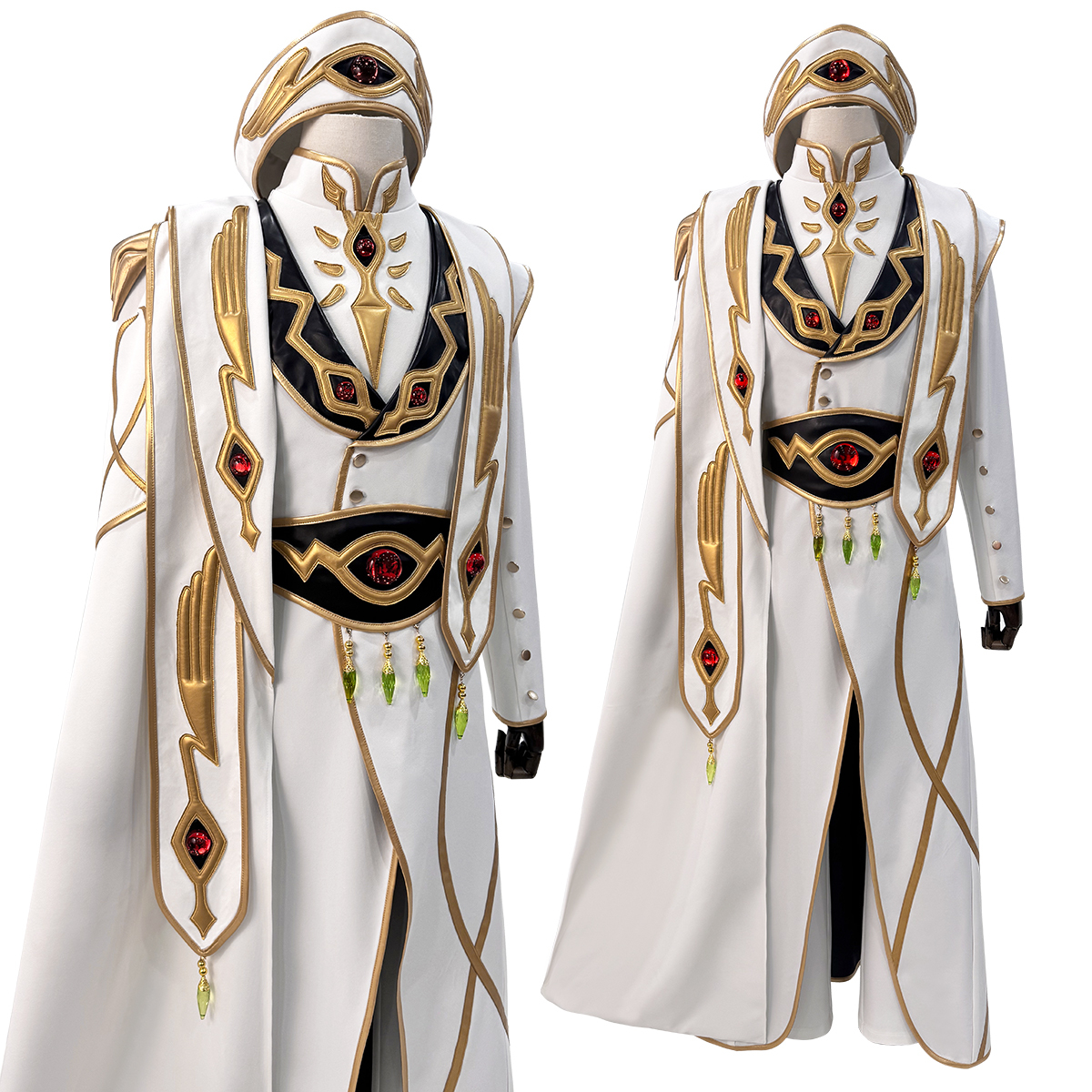 Pre-sale HOLOUN Emperor Lelouch Anime Rebellion Cosplay Costume Cloak Coat Shirt Pants Hat Halloween Christmas Convention Party Gift