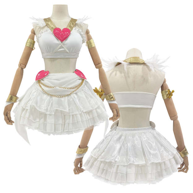 HOLOUN Stocking Panty Anime Panty Anarchy Cosplay Costume Wig Top Skirt  Cos Convention Daily Wear Halloween