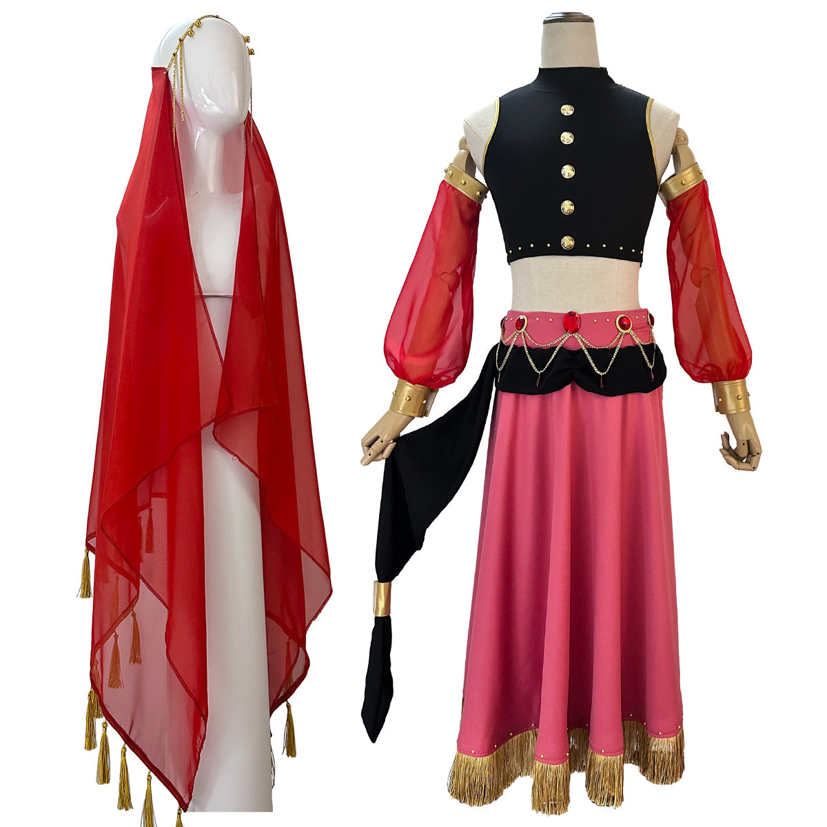 HOLOUN Anime Chigiri Cosplay Costume Wig Arab Series Outfit Halloween