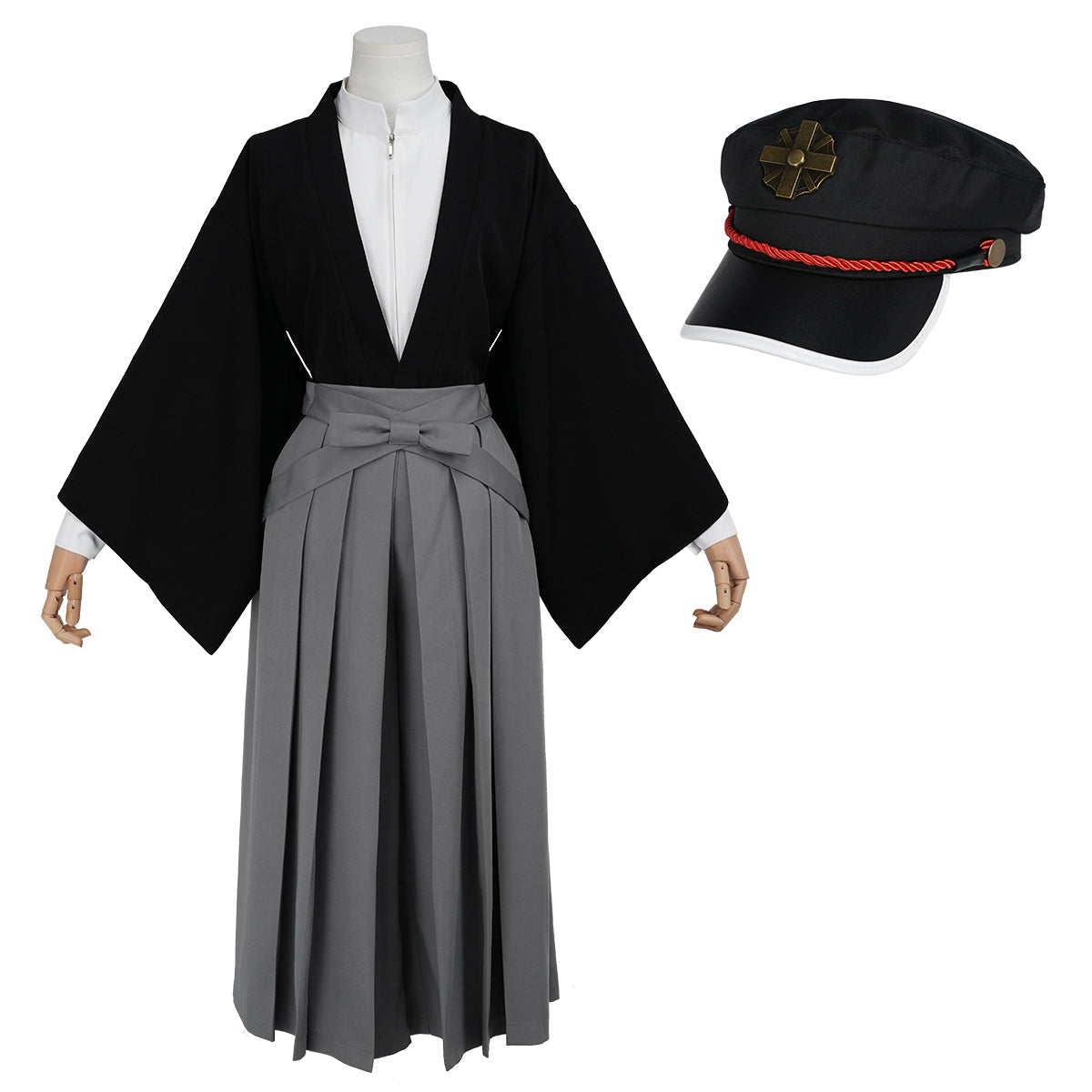 Pre-sale HOLOUN Toilet-Bound Hanako-kun Anime Tsukasa Yugi Cosplay Costume Haori Shirt Pants Hat Convention Halloween Christmas Party