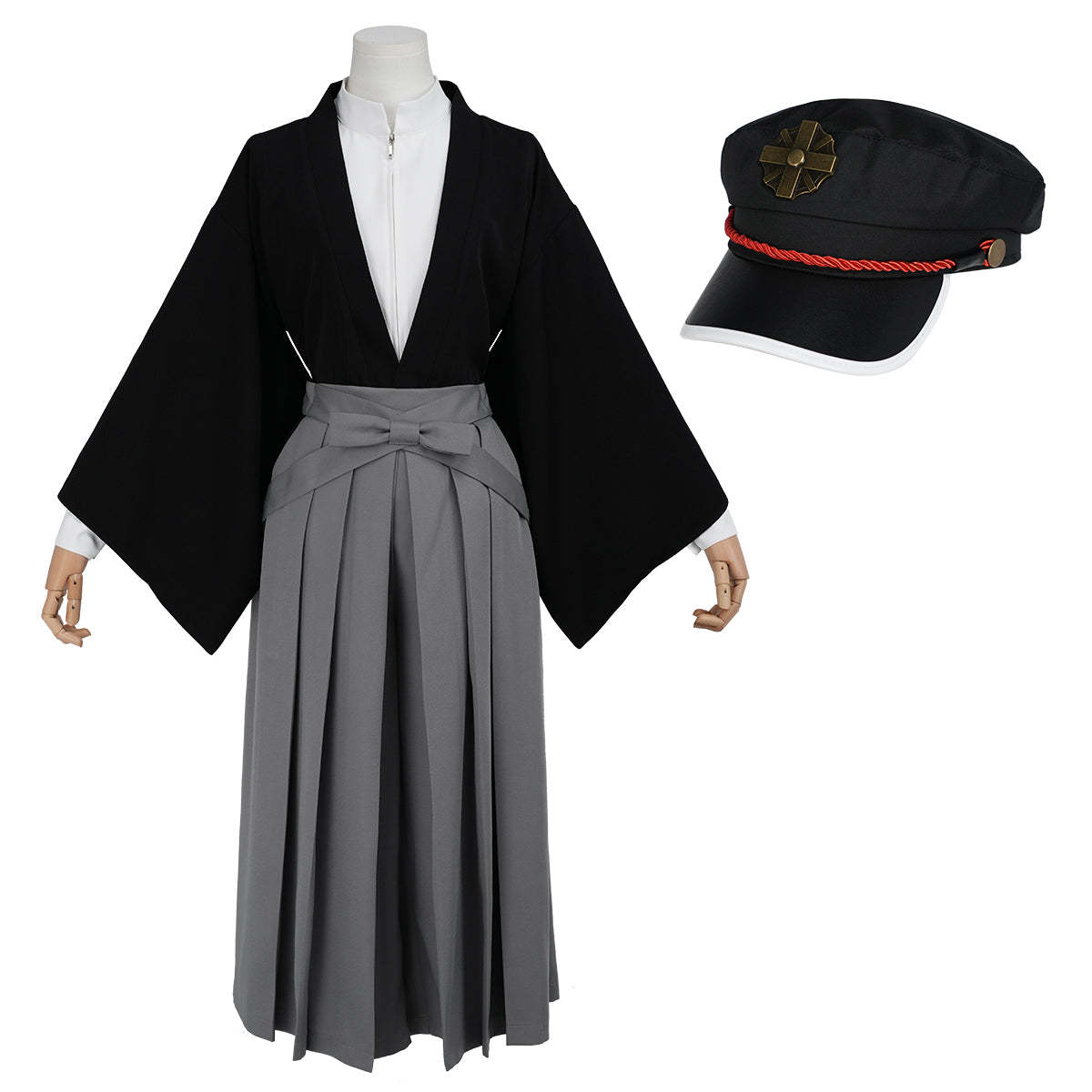 Pre-sale HOLOUN Toilet-Bound Hanako-kun Anime Tsukasa Yugi Cosplay Costume Haori Shirt Pants Hat Convention Halloween Christmas Party