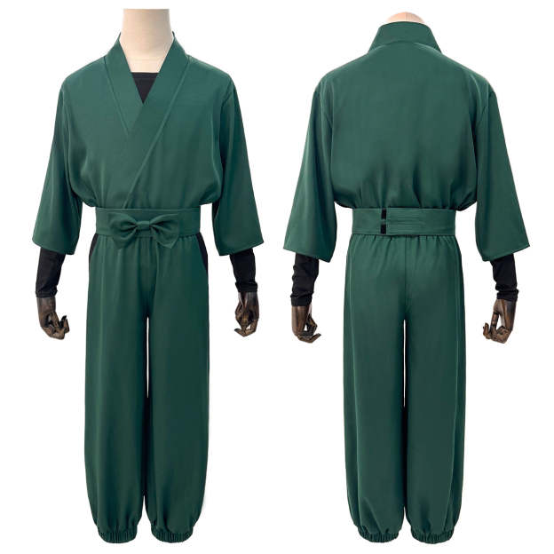 HOLOUN Nintama Rantaro Anime Ninja costume Adult Version 5 Colors Black Purple Green Blue Light Green Cos Convention Halloween