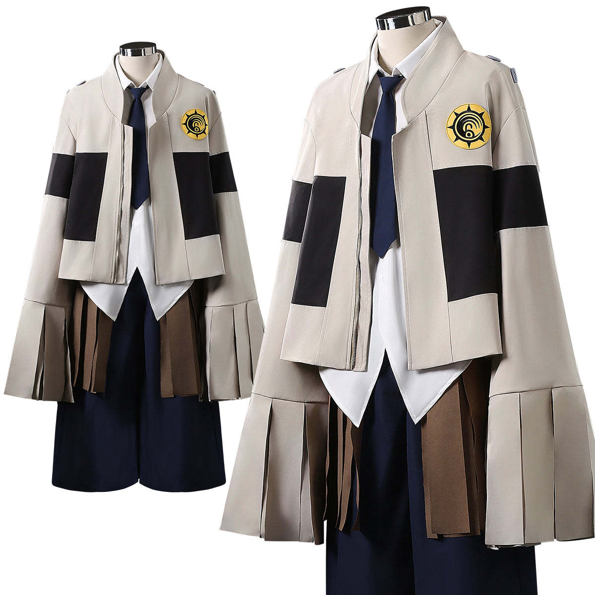 HOLOUN Gachiakuta Anime Tamsy Caines Cosplay Costume Convention Halloween Christmas Embroidery Jacket Shirt Pants Waist Bag