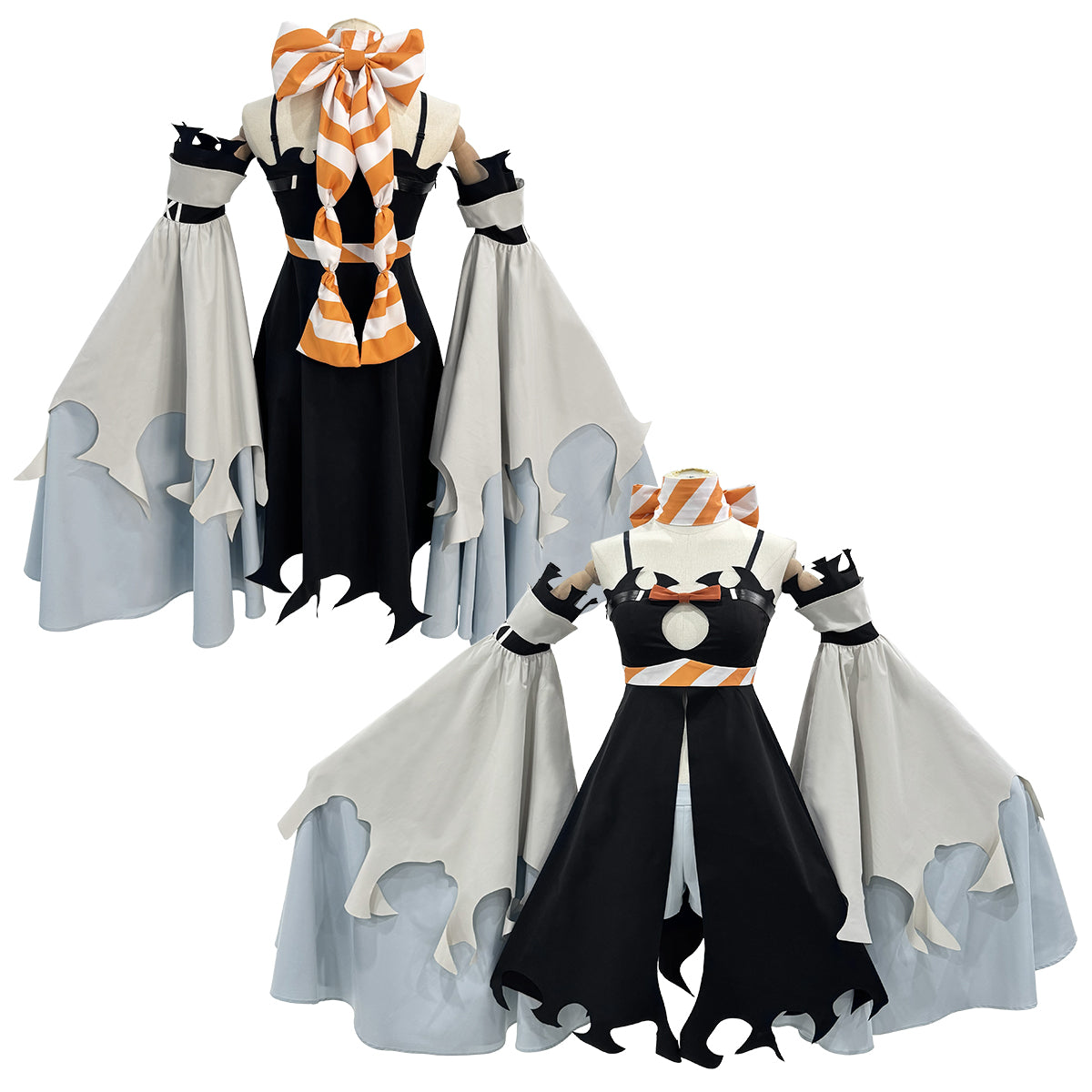 HOLOUN Gachiakuta Anime Amo Cosplay Costume Wig Boot Covers Dress Scarf Shorts Sleeves Convention Halloween Christmas Gift