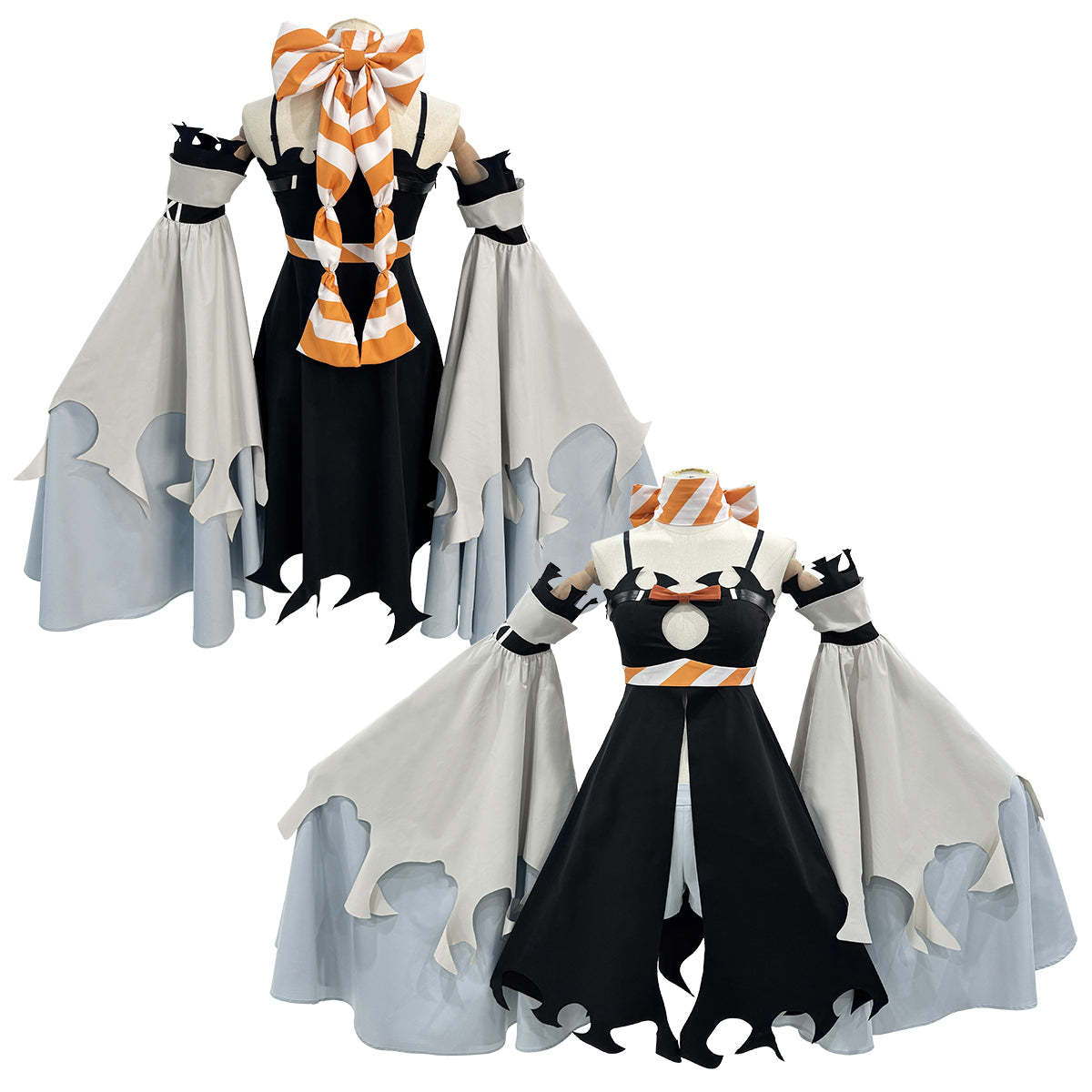 HOLOUN Gachiakuta Anime Amo Cosplay Costume Wig Boot Covers Dress Scarf Shorts Sleeves Convention Halloween Christmas Gift