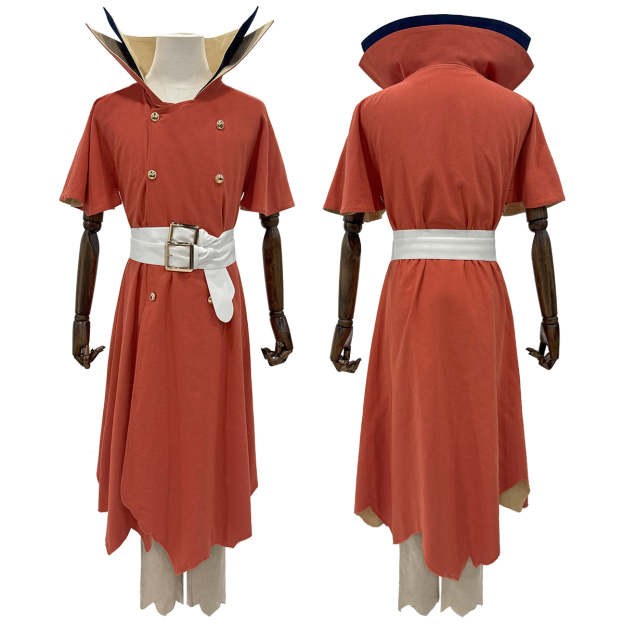 HOLOUN STONE Anime Nanami Ryusui Cosplay Costume Coat Pants Hat Belt Animation Convention Halloween Christmas Gift